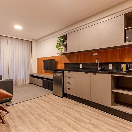 Confortavel Loft Com Vista Para O Mar - Condominio Com Piscina บอมบินญัส ภายนอก รูปภาพ